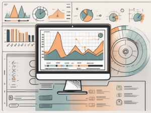 A project management dashboard with various tools and charts